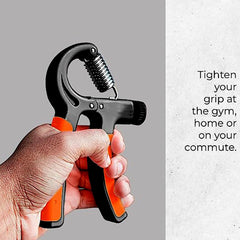 Hand Grip Strengthener โ Adjustable Forearm & Wrist Trainer (Random Color)