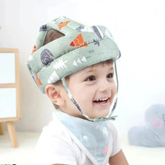 Baby Head Protection Cap – Adjustable Soft Safety Helmet