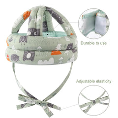Baby Head Protection Cap – Adjustable Soft Safety Helmet