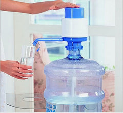 Manual Water Pump Dispenser For 19 liter Water Cans Large - Blue & White
