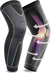 Full Leg Knee Pads With Support Belt (1pc)