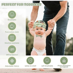 Baby Head Protection Cap – Adjustable Soft Safety Helmet